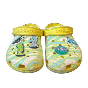 CROCS x Ron English Zebra Party Animal Limited Edition Clog Shoe J4 Light UP